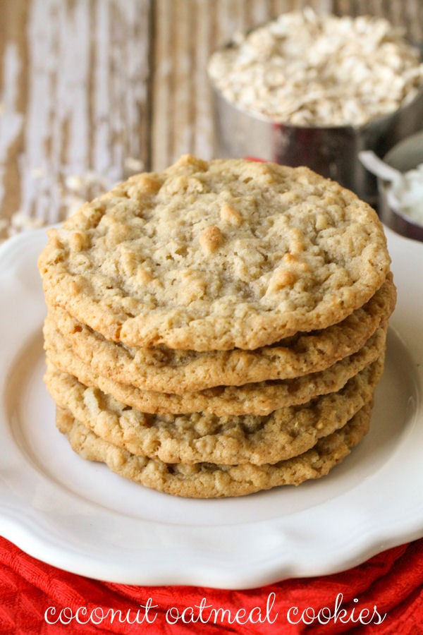 Oatmeal Coconut Cookies