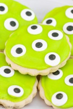 Monster Eye Sugar Cookies