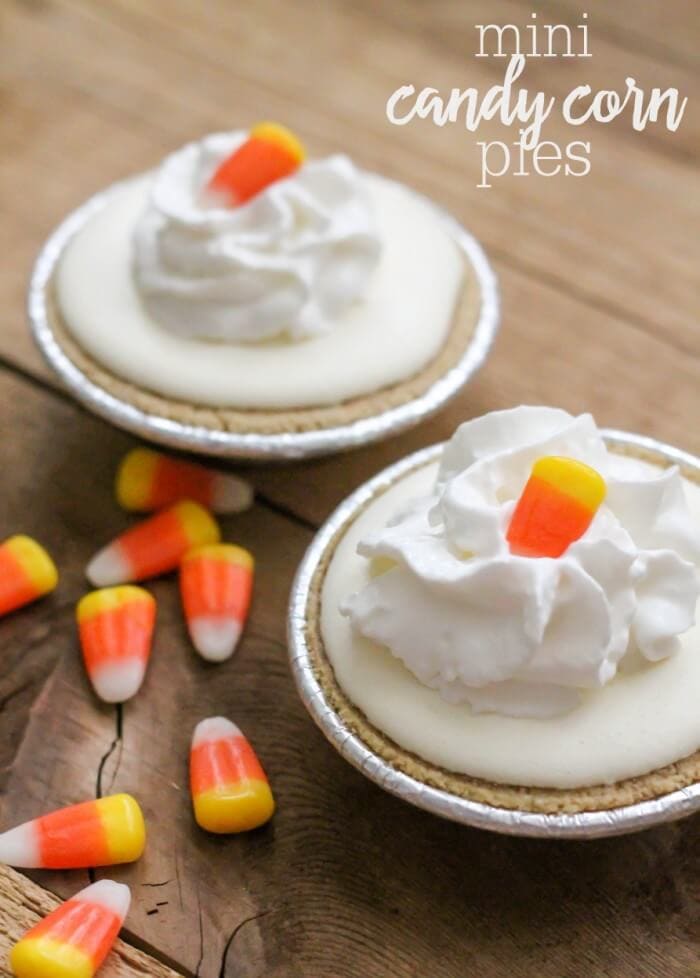 Mini Candy Corn Pie | 26 Homemade Pie Recipes for Thanksgiving