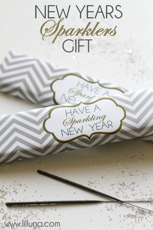 New Year Sparklers Printable