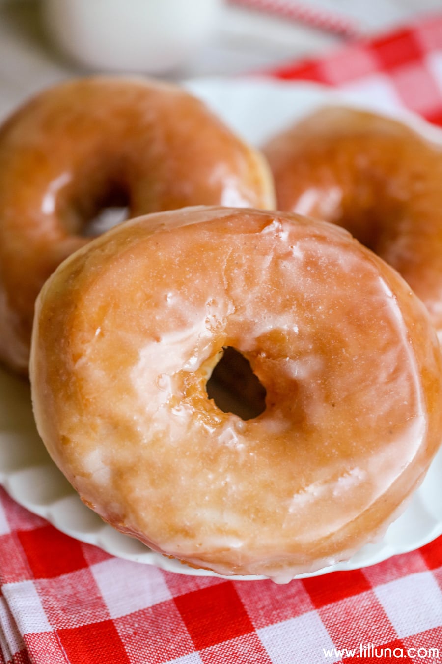 Baked Lemon Donuts with Lemon Glaze - Averie Cooks