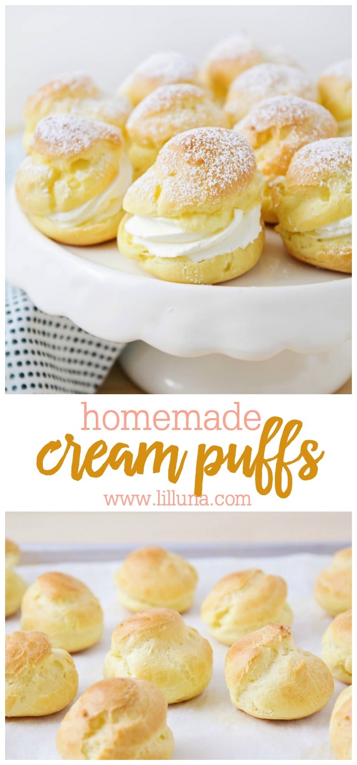 The BEST Cream Puff Recipe | Lil' Luna