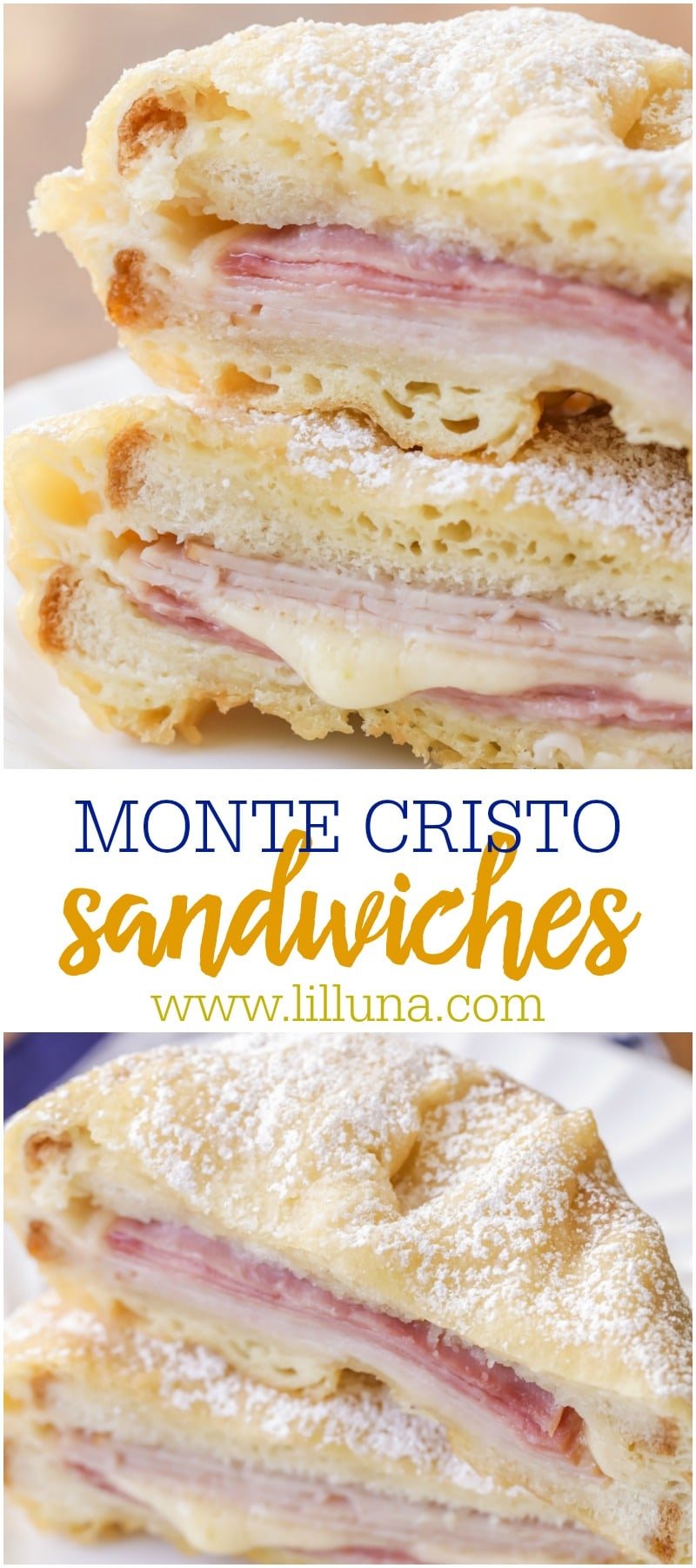Monte Cristo Sandwich {Disneyland Copycat} +VIDEO | Lil' Luna