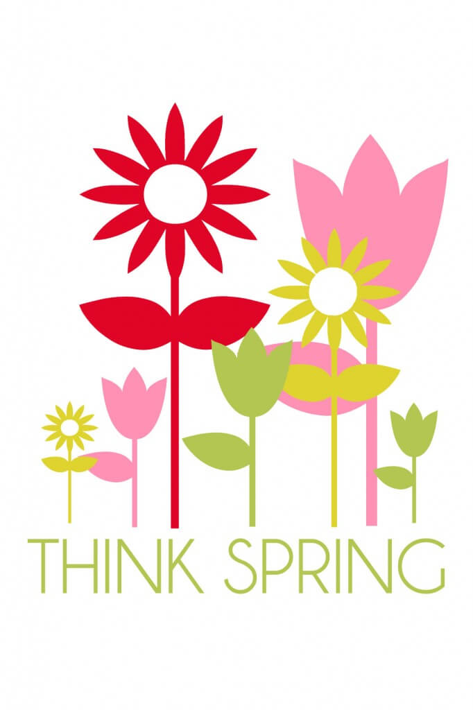 Spring Mantel
