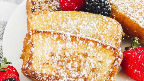 Easy Pound Cake French Toast Recipe Lil Luna