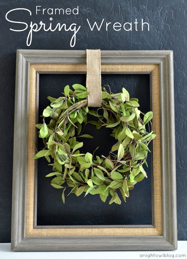 Download Framed Spring Wreath