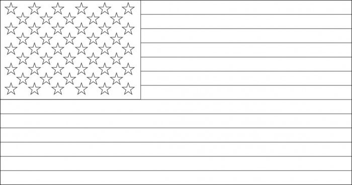 Fourth of July Tissue Flags