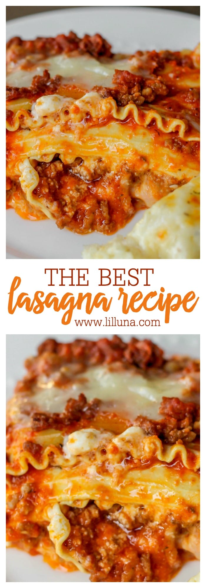 World's Best Lasagna Recipe - So Easy & Delicious! | Lil' Luna