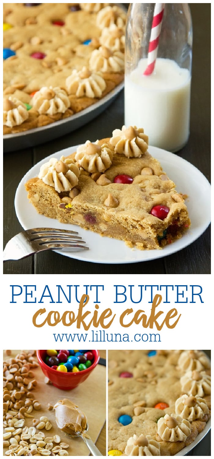 Peanut Butter Cookie Cake Recipe Lil' Luna