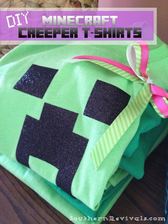 Download DIY Minecraft Creeper Shirts