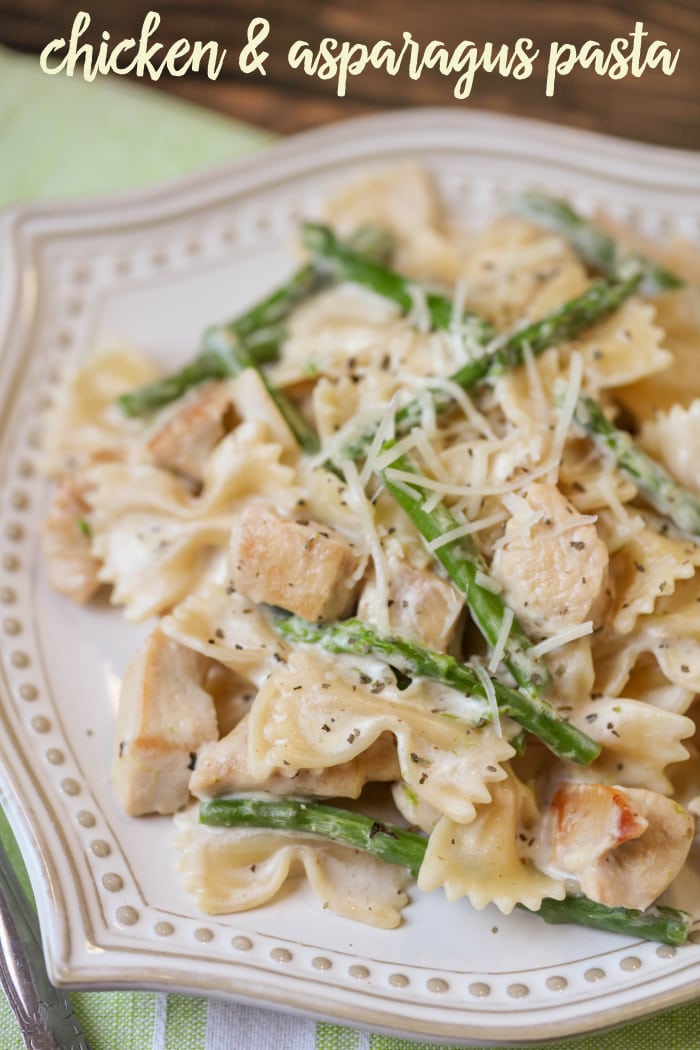 Chicken and Asparagus Pasta