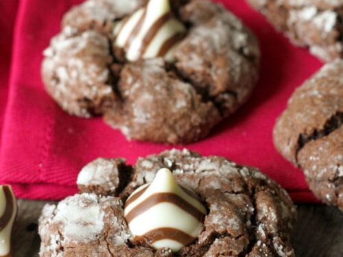 Gooey Chocolate Hug Cookies