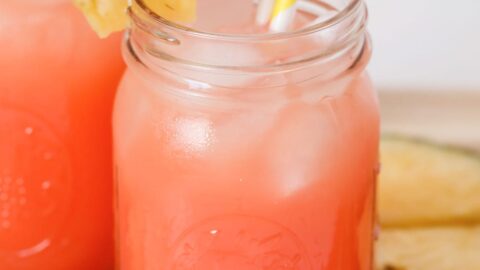 Pineapple Lemonade Punch with Pink Country Time