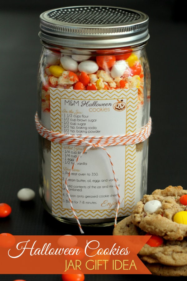 Halloween Cookies Jar Gift