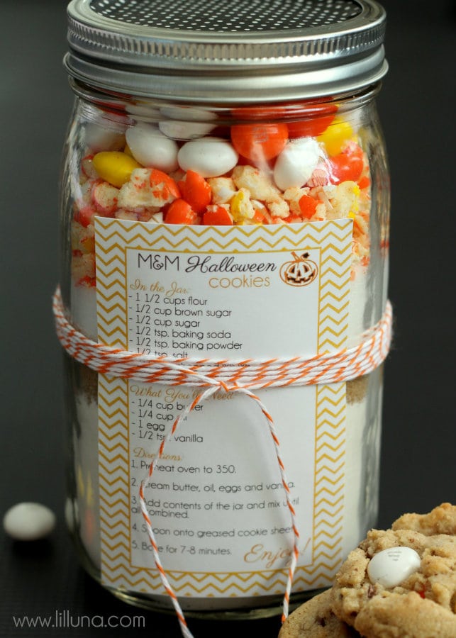 Halloween Cookies Jar Gift