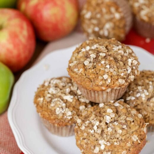 Healthy Apple Bran Muffins Lil' Luna