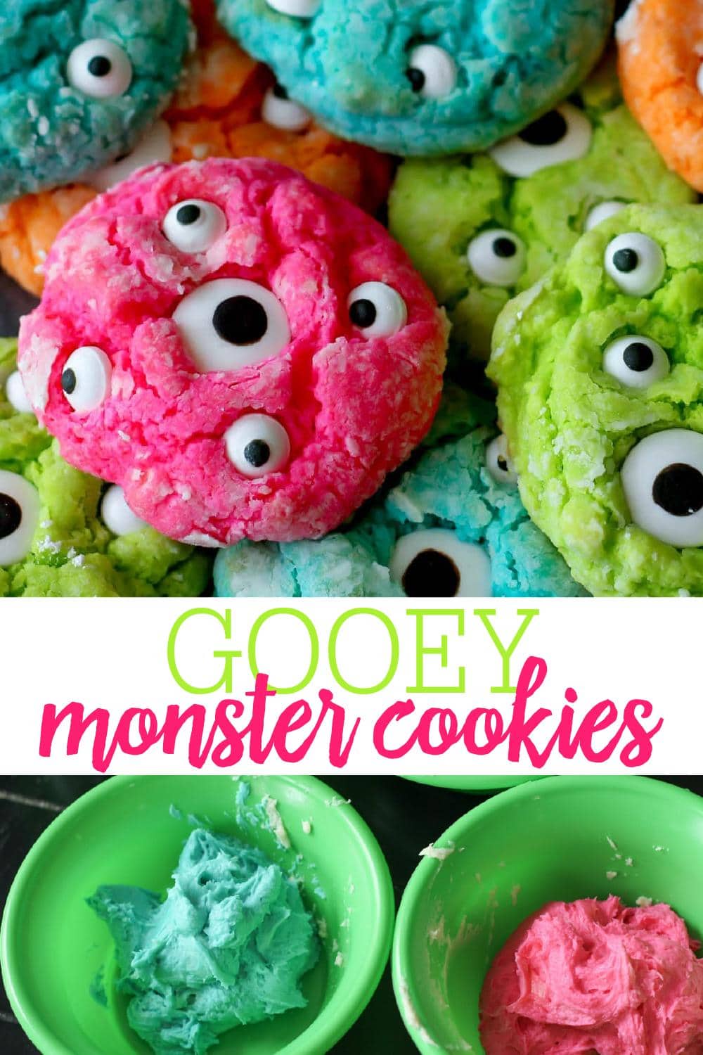 Gooey Monster Cookies {+VIDEO}| Lil' Luna