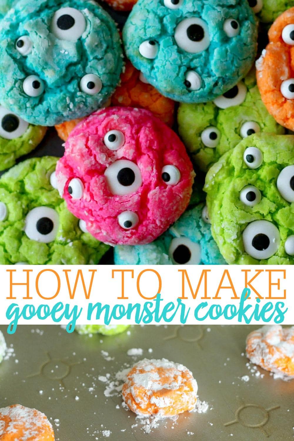 Gooey Monster Cookies {+VIDEO}| Lil' Luna