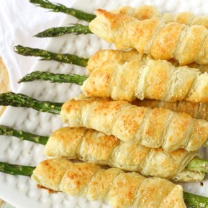 asparagus puff pastry with cream cheese
