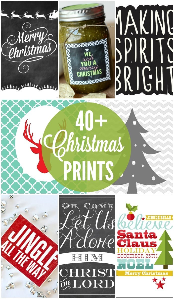 FREE Christmas Prints