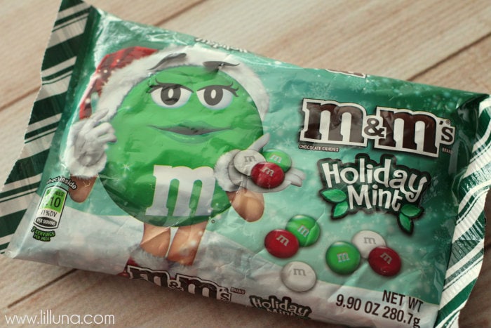 Frosted Holiday Mint M&M Brownies - 1