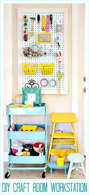 Diy Craft Room Storage