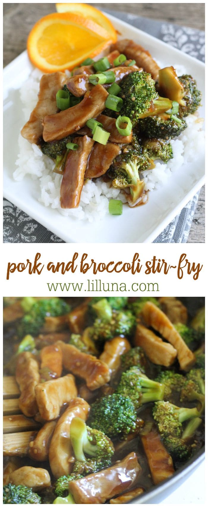 Pork and Broccoli Stir Fry