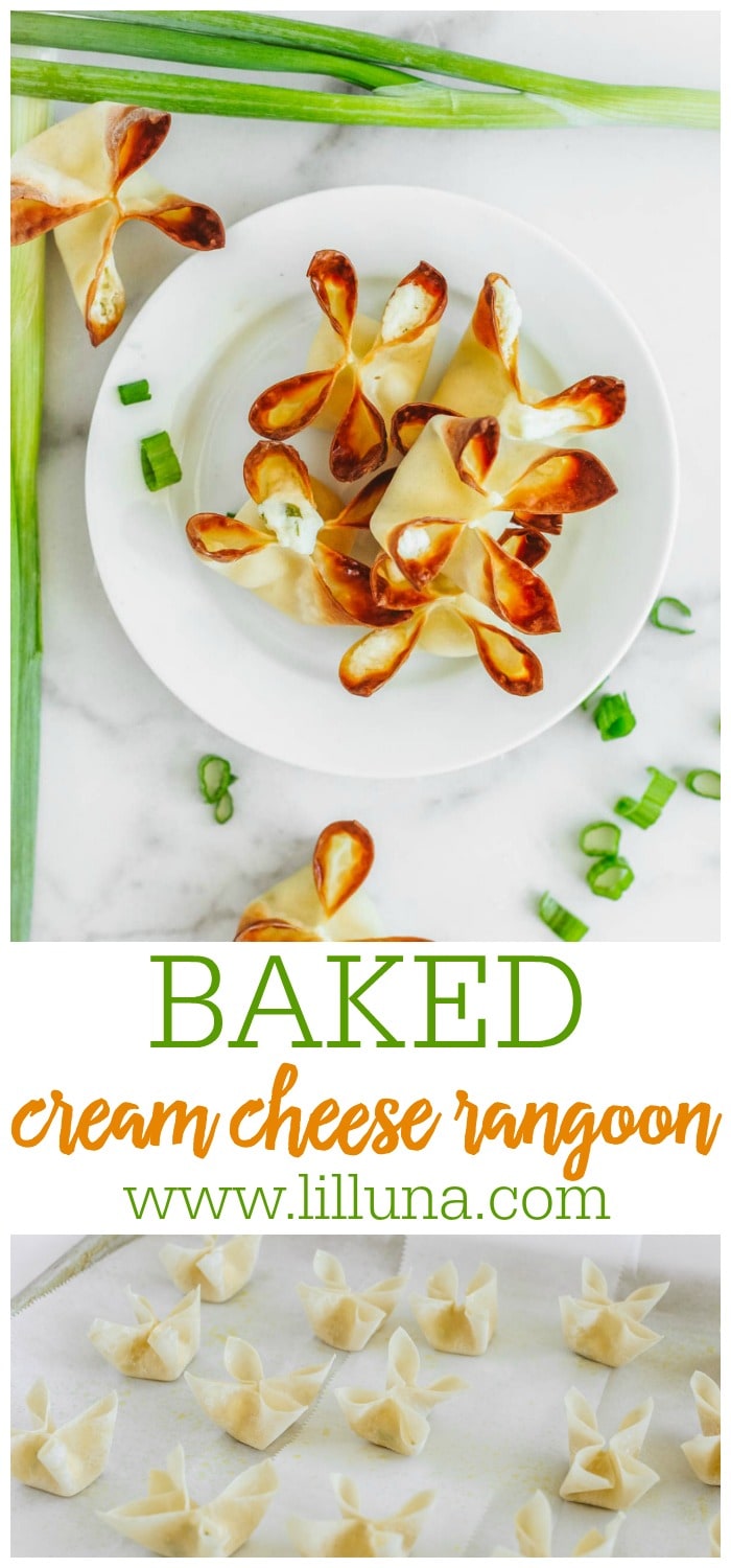 Baked Cream Cheese Rangoon Recipe Lil' Luna