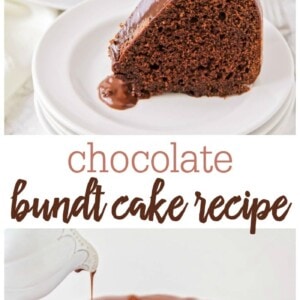 Chocolate Bundt Cake {with Chocolate Ganache Glaze!} 