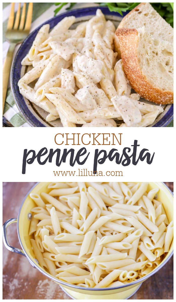 The BEST Chicken Penne Pasta Quick + Easy Dinner | Lil' Luna