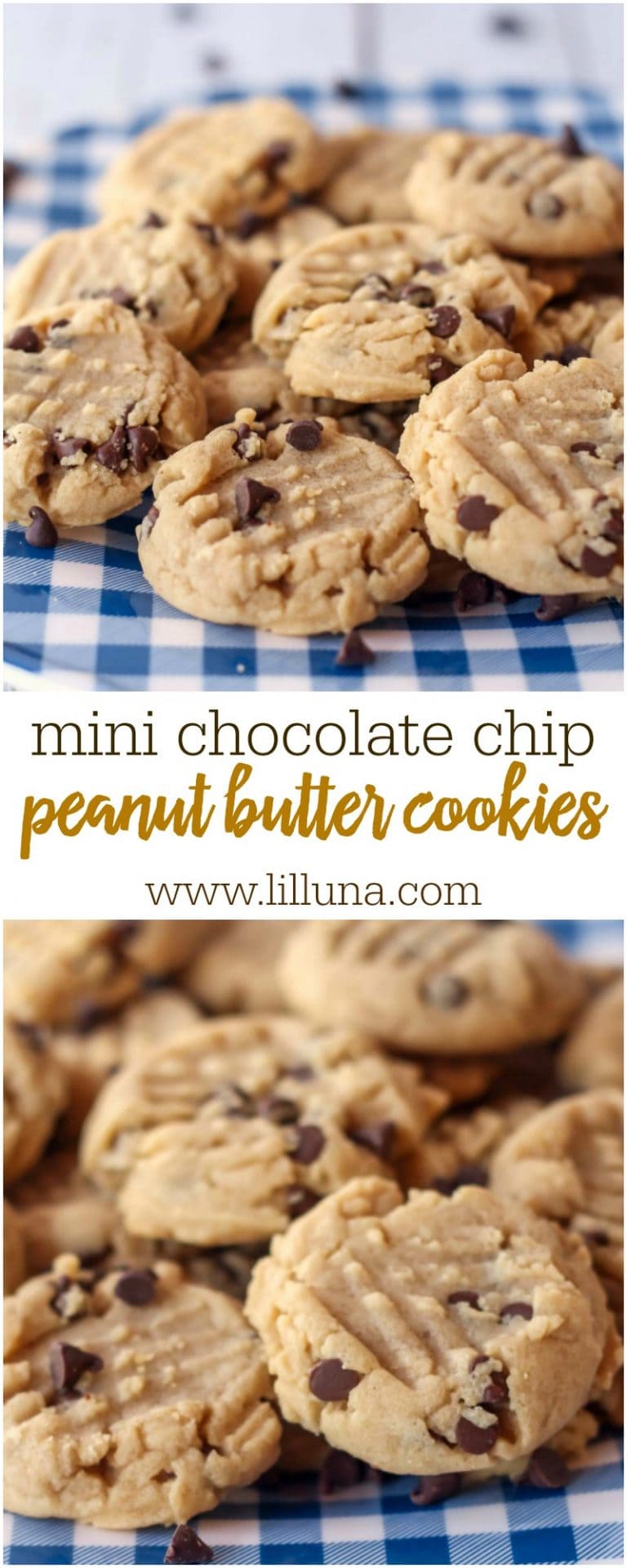 EASY &amp; ADDICTING Mini Peanut Butter Cookies | Lil&amp;#39; Luna