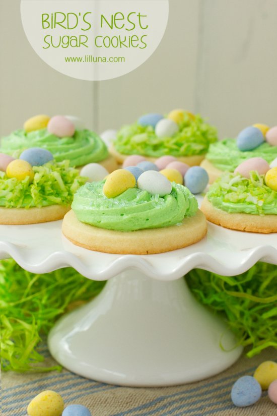 Bird's Nest Sugar Cookies Lil' Luna