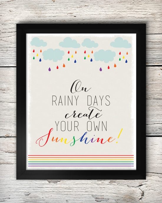 Create Your Own Sunshine Print
