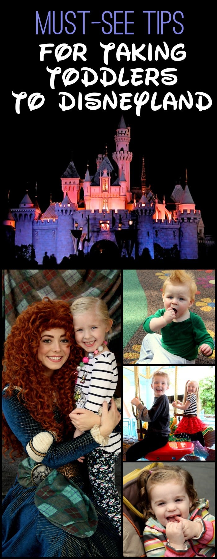 MUST-SEE List of Tips and Tricks for taking Toddlers to Disneyland { lilluna.com }