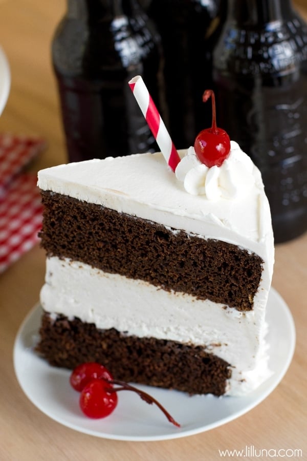 Root Beer Float Ice Cream Cake