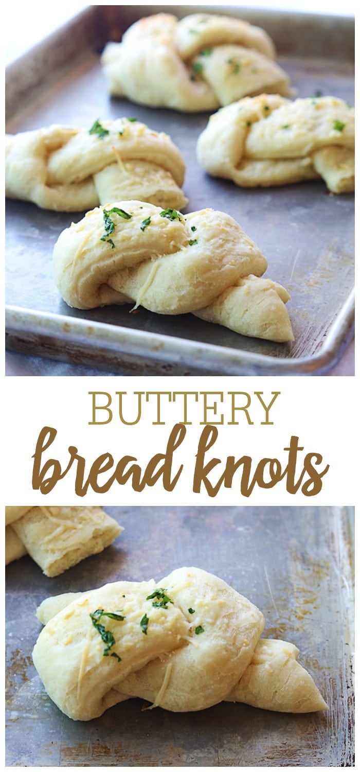 Buttery Bread Knots