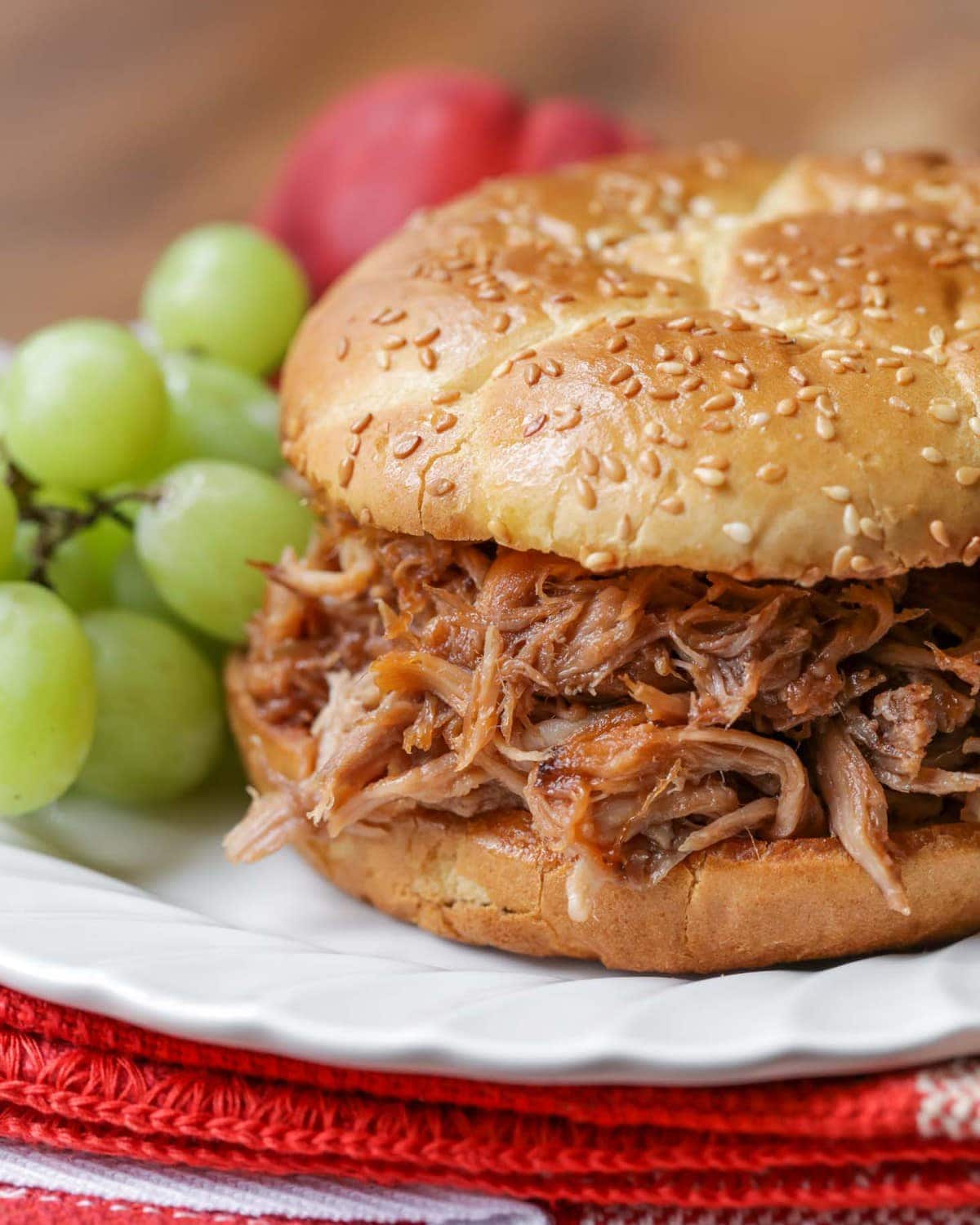 Pulled Pork Recipe {Prepped in 5 Minutes!} +VIDEO | Lil' Luna