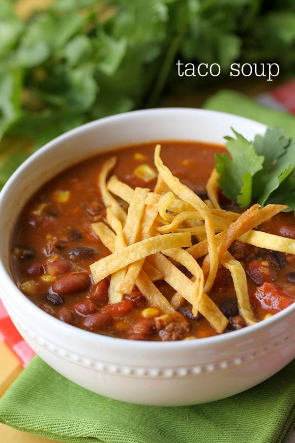 Taco Soup Recipe