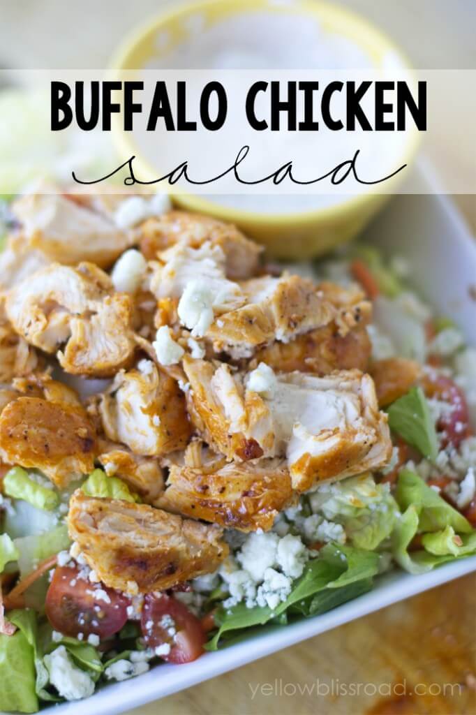 Buffalo Chicken Salad   Spicy Buffalo Chicken Salad 682x1024 