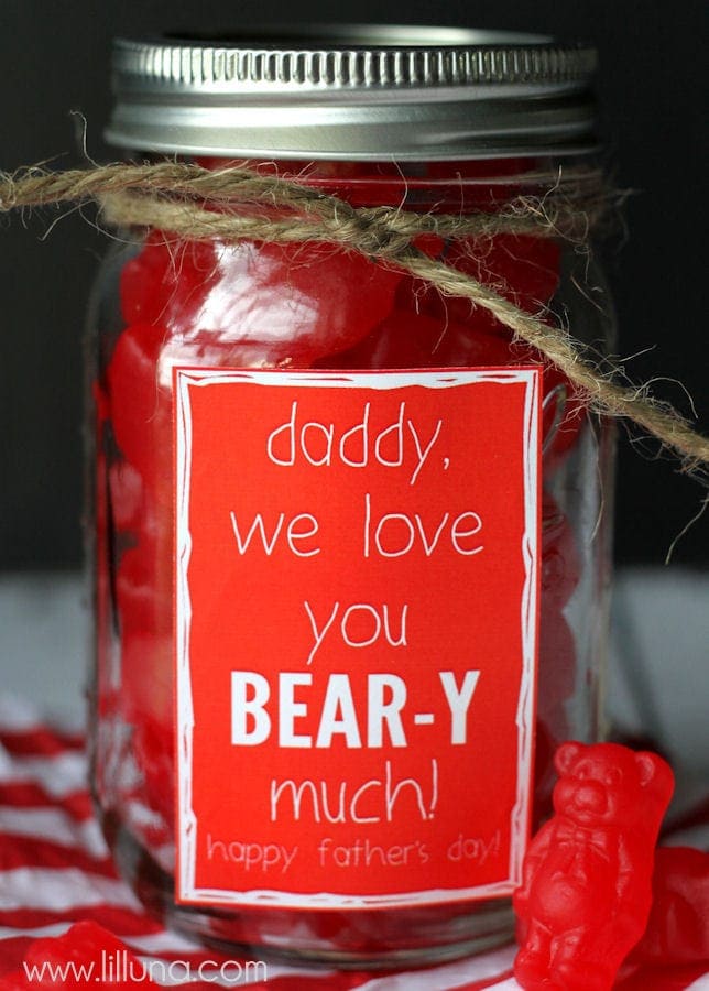 Father's Day Jar Gift