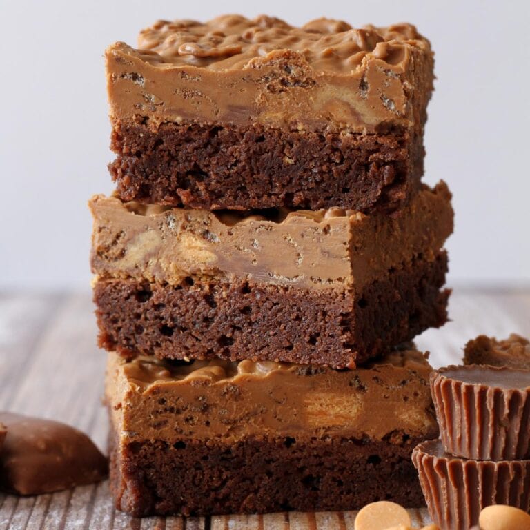 Candy Bar Brownies - A Chocolate Lover's Dream | Lil' Luna