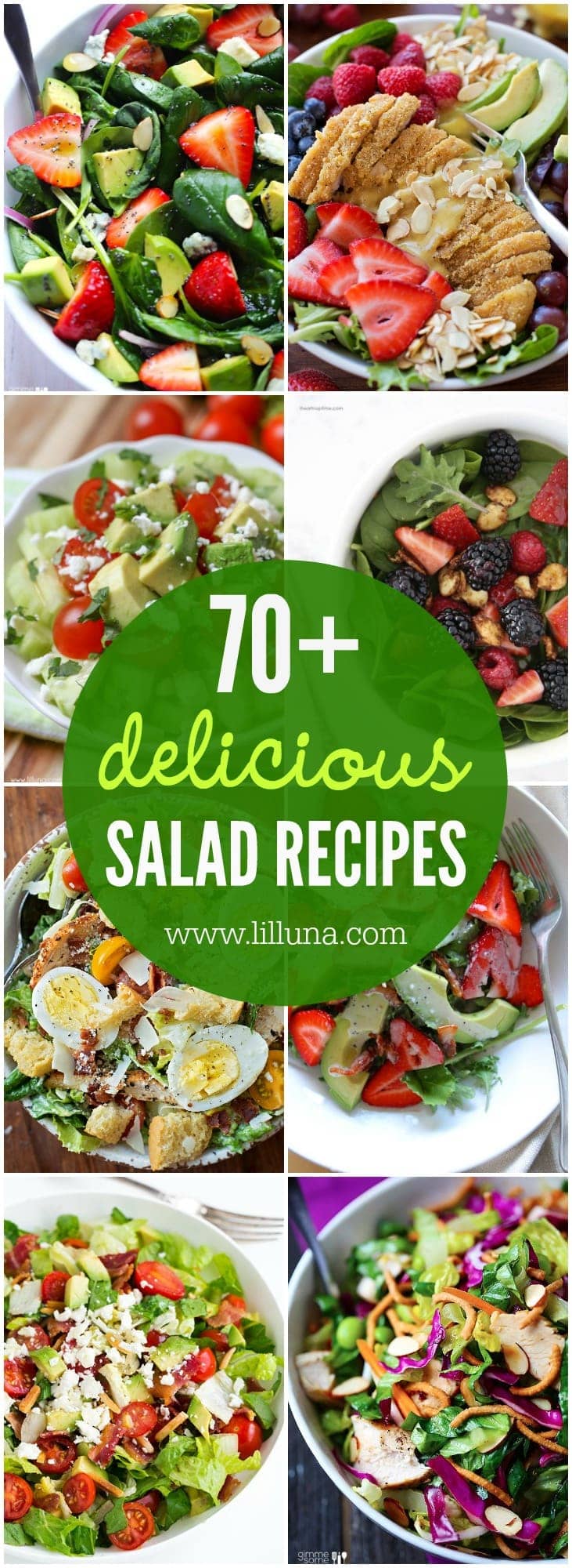 BEST Salad Recipes | Lil' Luna