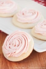 Strawberry Lemonade Sugar Cookies