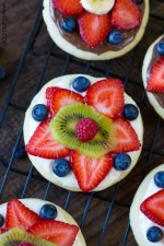 Sugar Cookie Fruit Pizzas