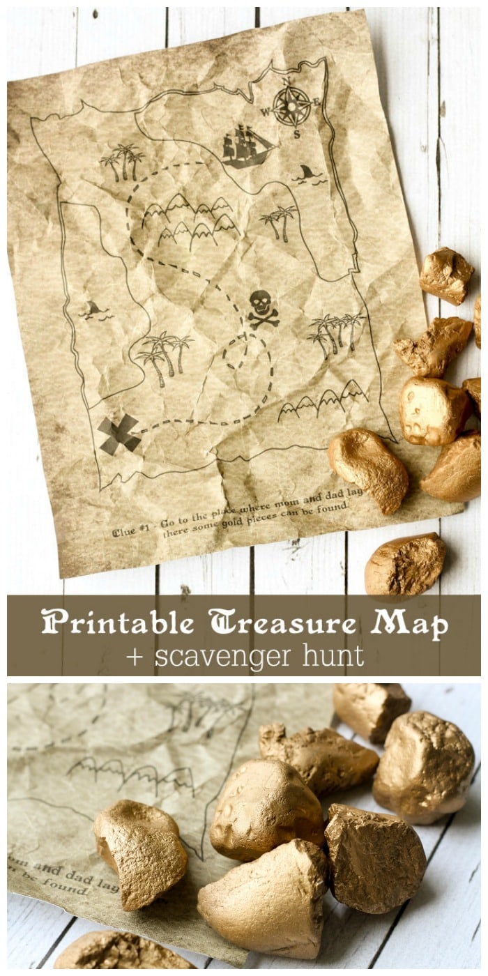 Kids Treasure Map Printable