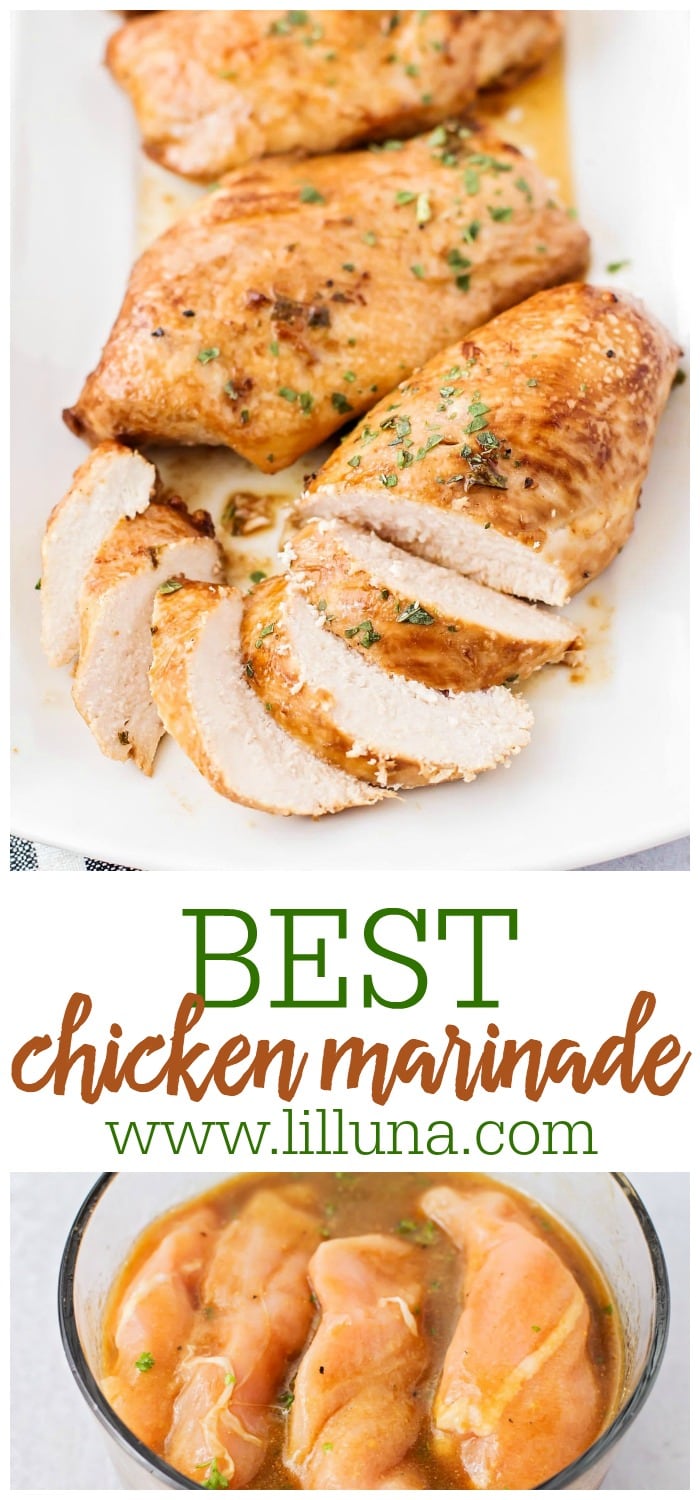 The BEST Chicken Marinade Recipe Ever | Lil' Luna