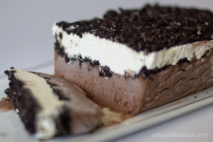 Frozen Oreo Pudding Cake