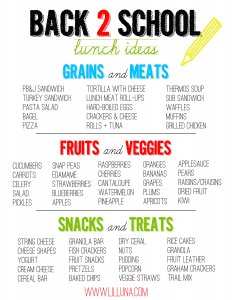 Lunch Ideas for Kids | Lil' Luna