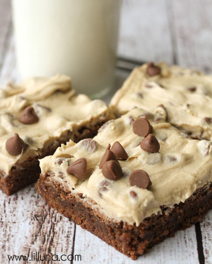 Cookie Dough Brownies recipe