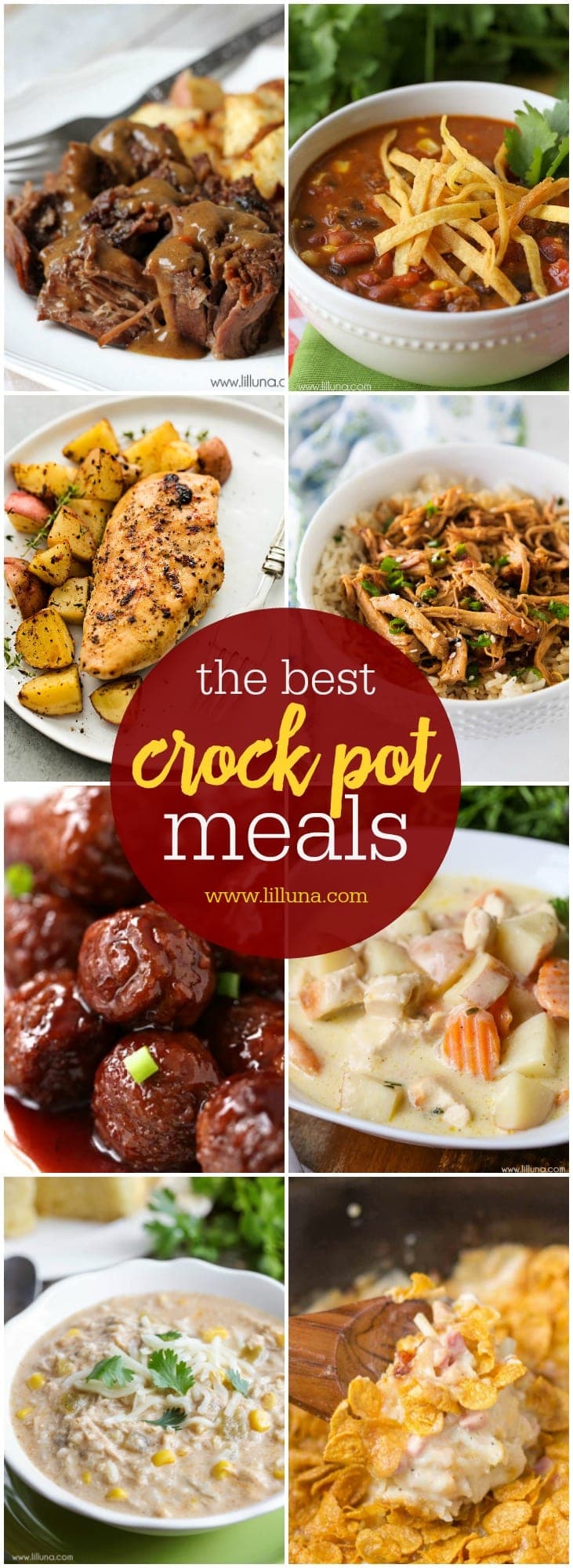 BEST Crock Pot Meals | Lil' Luna